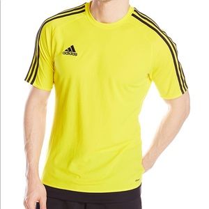 Adidas Estro 15 Yellow Black Soccer Jersey Shirt Adidas Estro 15 Yellow Black Soccer Jersey Shirt